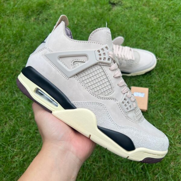 AJ4amm gray powder T1 pure original‼ ️ A Ma Maniere x Air Jordan 4 AJ4 FZ4810-200 - Image 10