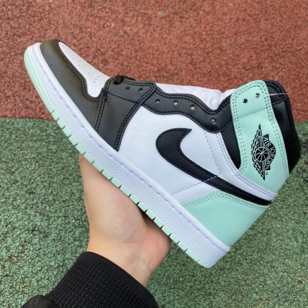 Green Black And White Air Jordan - Image 6