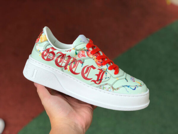 Gucci Thick-Soled Light Green - Image 6