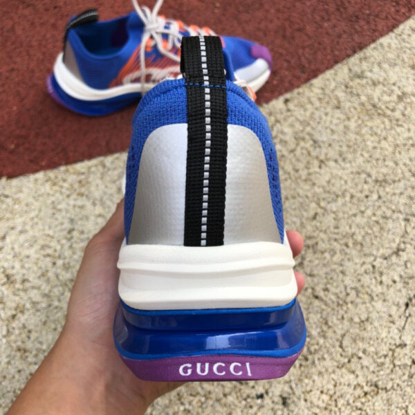 Gucci Running Shoes Blue And Red - Image 8