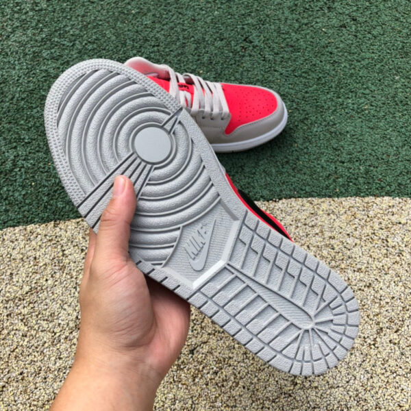 Gray Pink Air Jordan - Image 9