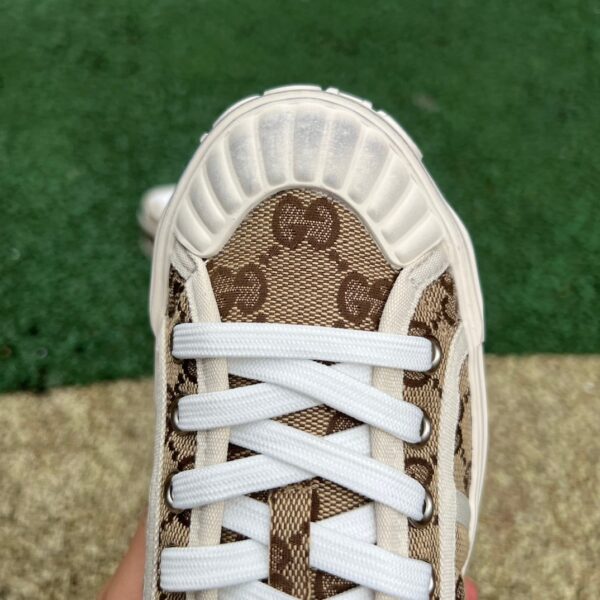 GUCCI Canvas Shoes Beige Brown - Image 3