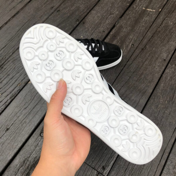 Gucci Co-Branded With Adidas Black And White - Image 6
