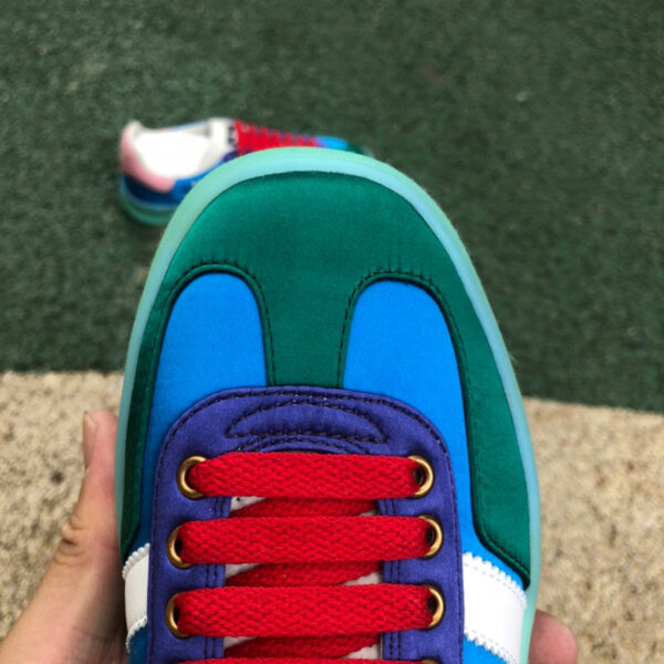 Gucci Joint Adidas Light Blue Silk - Image 6