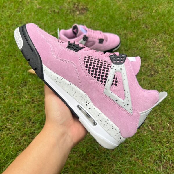 AJ4 white powder y version Air Jordan 4 "Orchid" WMNS AQ9129-501 - Image 5
