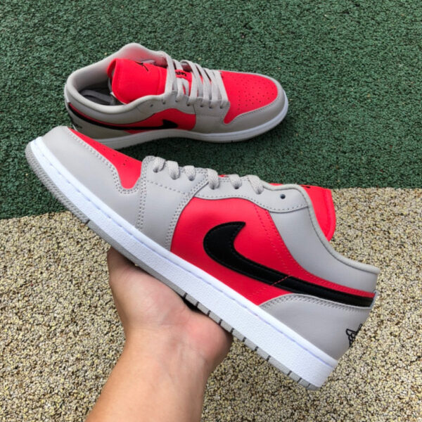 Gray Pink Air Jordan - Image 6