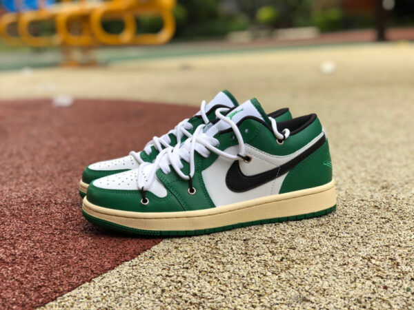 White And Green Air Jordan