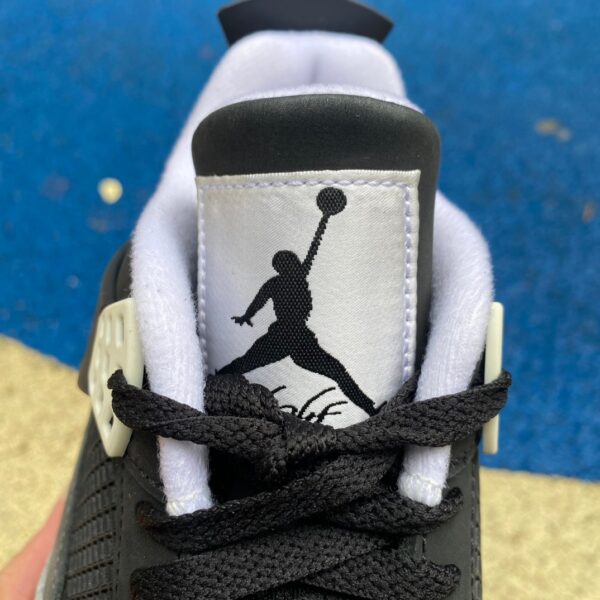AJ4 fear Oreo black gray 626969-030 - Image 5