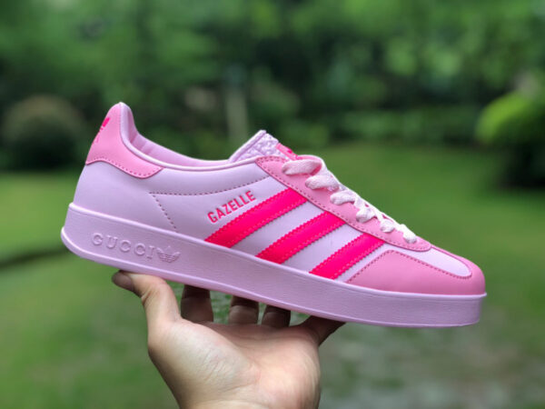 Gucci Co-Branded Adidas Pink - Image 2
