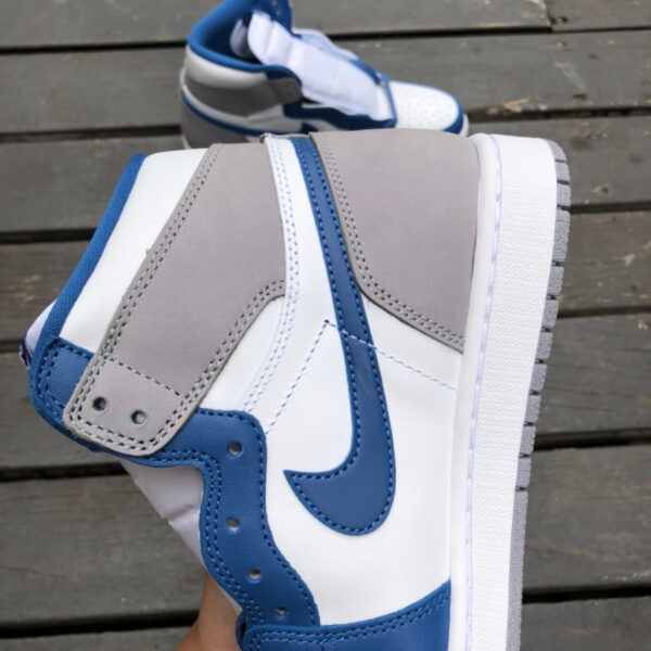 Gray Blue Air Jordan - Image 6