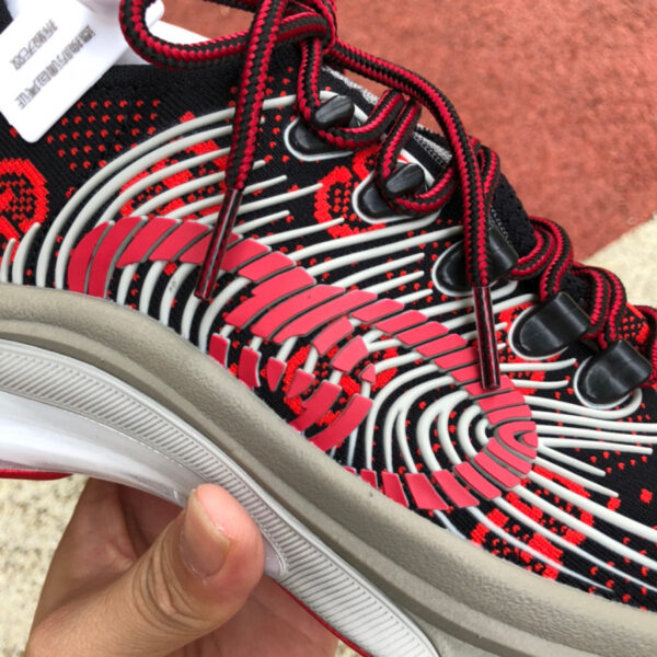 Gucci Running Shoes Black And Red - Image 10