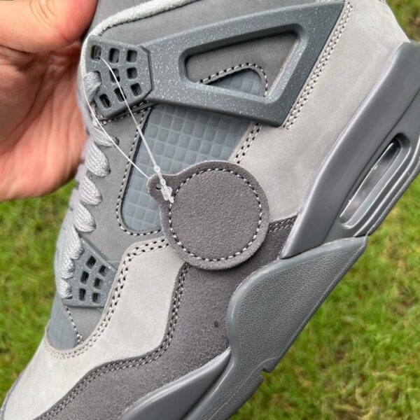 AJ4 Gray Paris Olympics y version ⚡️Air Jordan 4 SEF “Paris Olympics” FQ7928-001 - Image 9