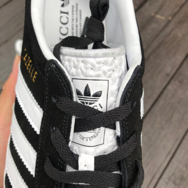 Gucci Co-Branded With Adidas Black And White - Image 8
