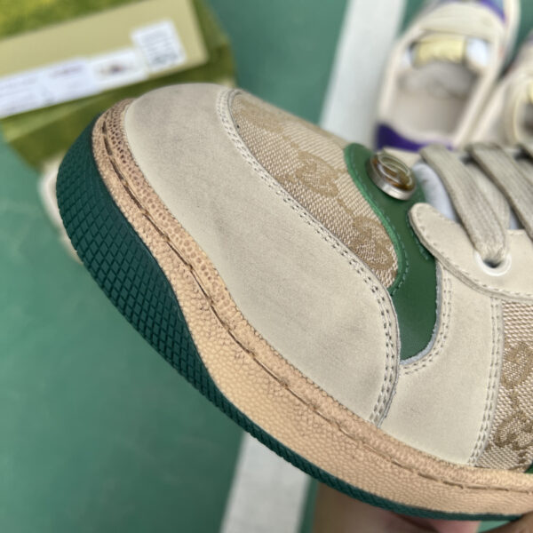 Gucci Dirty Shoes With Green Tail - Image 17