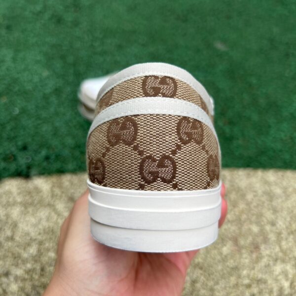 GUCCI Canvas Shoes Beige Brown - Image 6