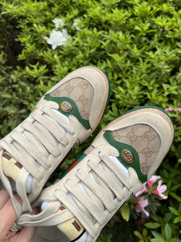 Gucci Dirty Shoes With Green Tail - Image 16