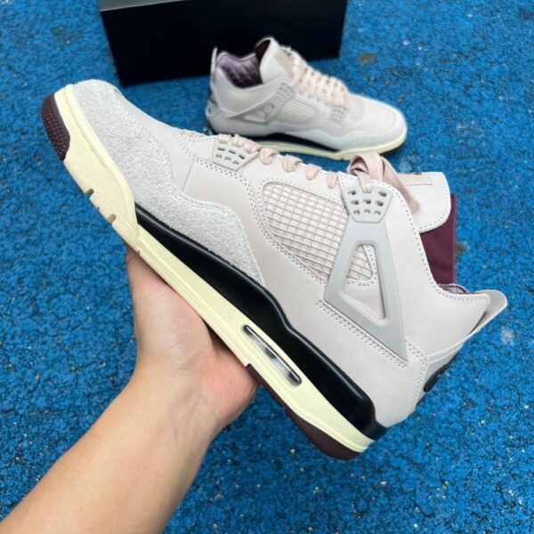 AJ4amm pink GX pure original A MA MANIÉRE x Air Jordan 4 Retro joint AJ4 pink retro FZ4810-200 - Image 10