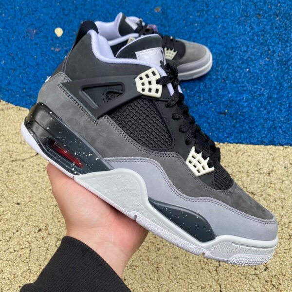 AJ4 fear Oreo black gray 626969-030 - Image 16