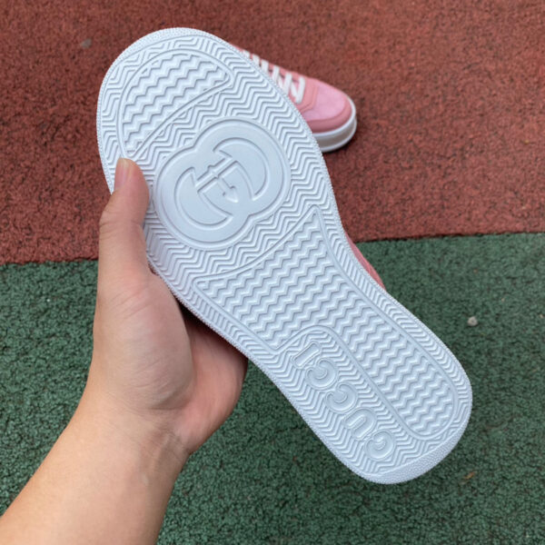 Gucci Thick-Soled Pink and White - Image 6