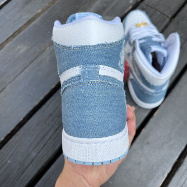 Washed Denim Air Jordan - Image 13