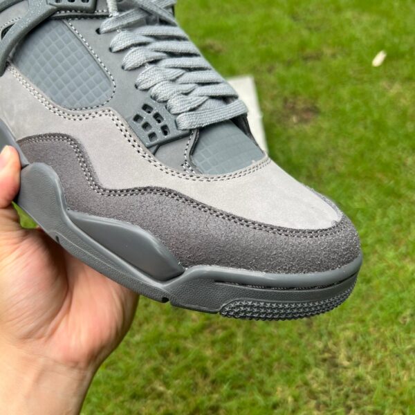 AJ4 Gray Paris Olympics y version ⚡️Air Jordan 4 SEF “Paris Olympics” FQ7928-001 - Image 7