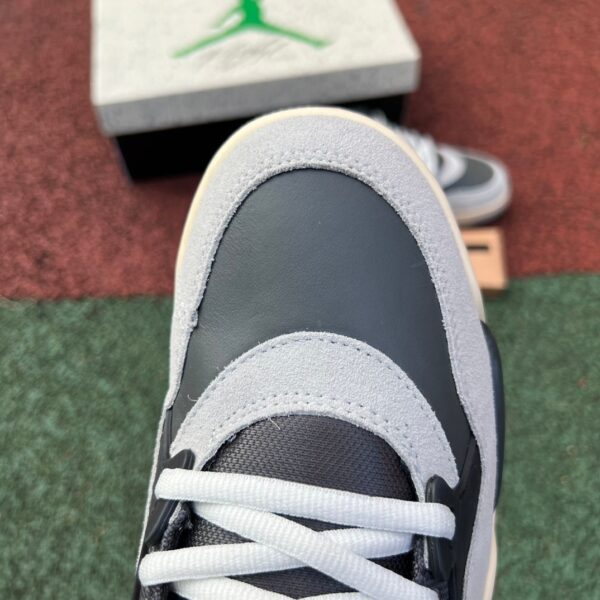 aj4 low-top black gray Nike retro casual shoes basketball shoes FQ7938-002 - Image 2