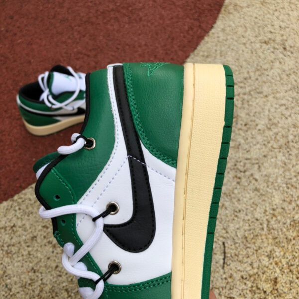 White And Green Air Jordan - Image 7
