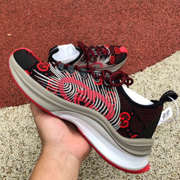 Gucci Running Shoes Black And Red - Image 6