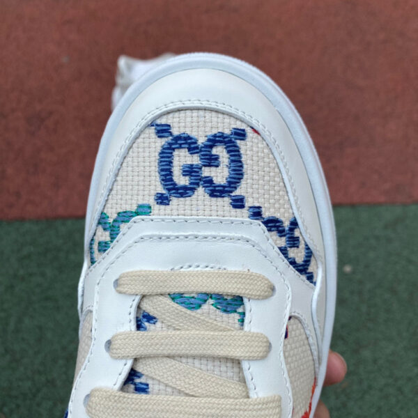 Gucci Thick-Soled White Embroidered - Image 5