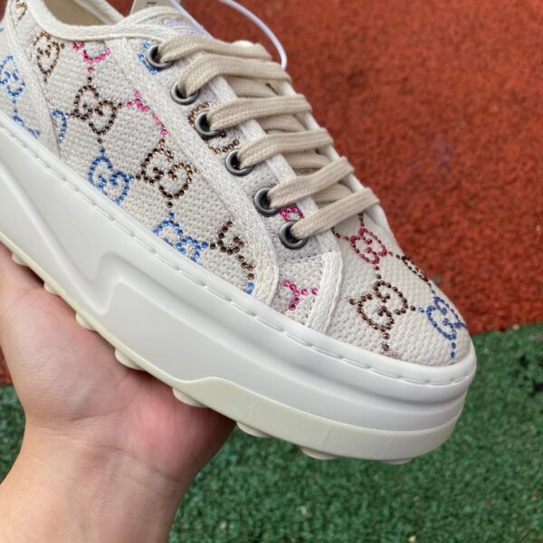 Gucci 1977 Beige Rainbow With Diamonds - Image 6