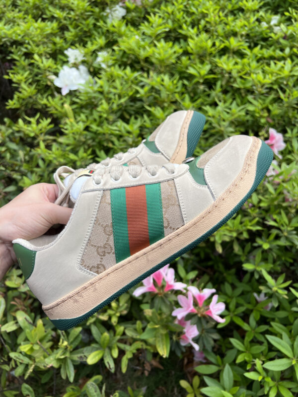 Gucci Dirty Shoes With Green Tail - Image 15