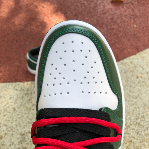 Strappy White And Green Air Jordan - Image 10