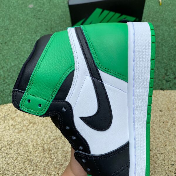 Lucky Green Black and White Air Jordan - Image 17