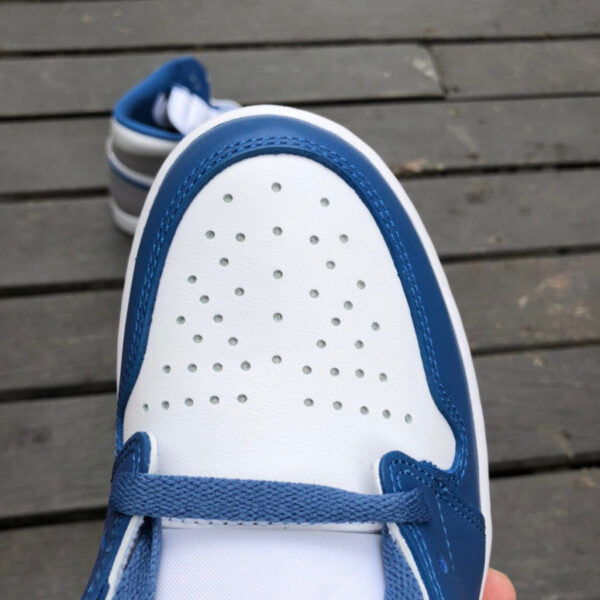Gray Blue Air Jordan - Image 11