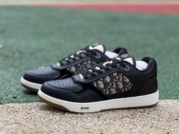 DIOR B27 Low-Top Sneakers Black and White