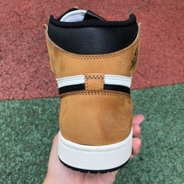 Black Brown Toe Yellow Air Jordan - Image 13