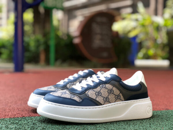Gucci Thick-Soled Blue-Brown