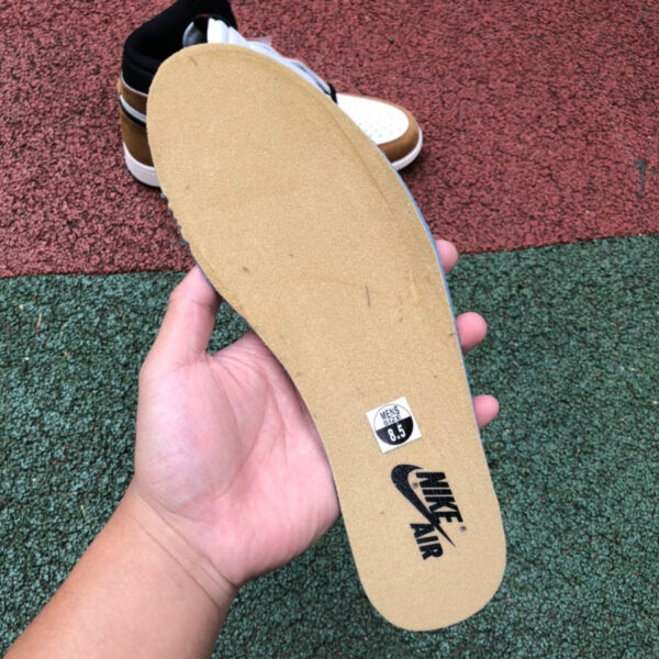 Black Brown Toe Yellow Air Jordan - Image 12
