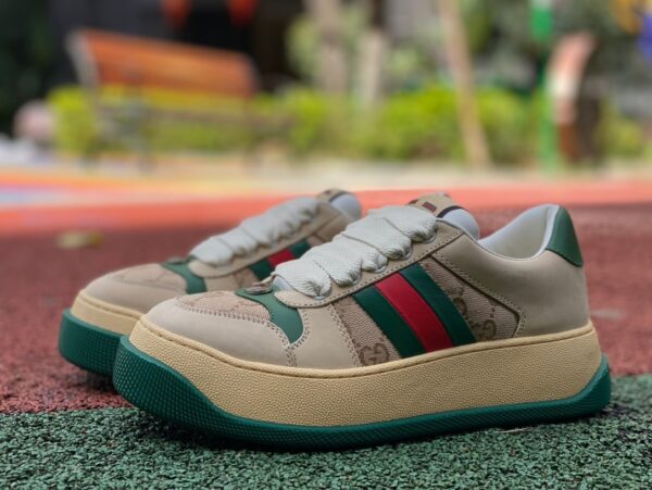 Gucci Fat Butt Hollow Brown and Green