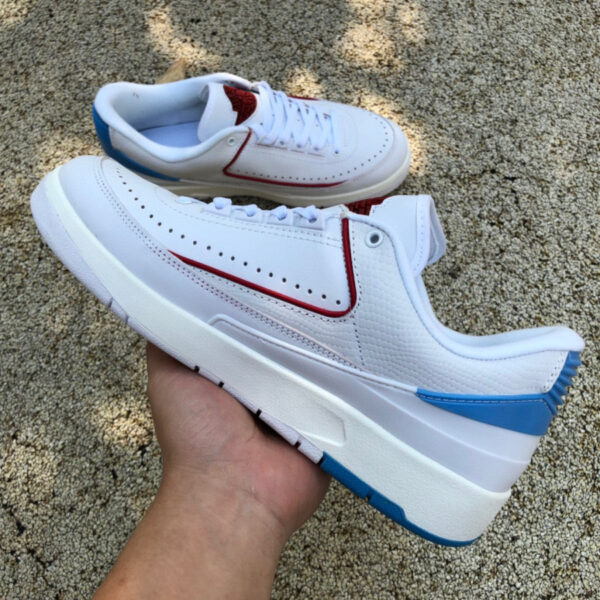 White Blue Red Titan x Air Jordan - Image 6