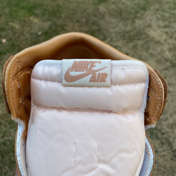 White Brown Air Jordan Retro Basketball - Image 7