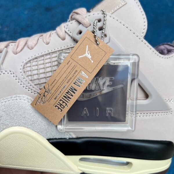 AJ4amm pink GX pure original A MA MANIÉRE x Air Jordan 4 Retro joint AJ4 pink retro FZ4810-200 - Image 13