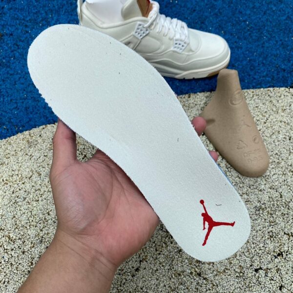 AJ4 white Levis GX pure original Levis x Levis joint white denim denim AO2571-100 - Image 10