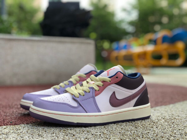 Pink And Purple Low Air Jordan
