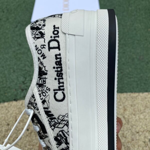 Dior Black and White Graffiti Dior Walkn - Image 8