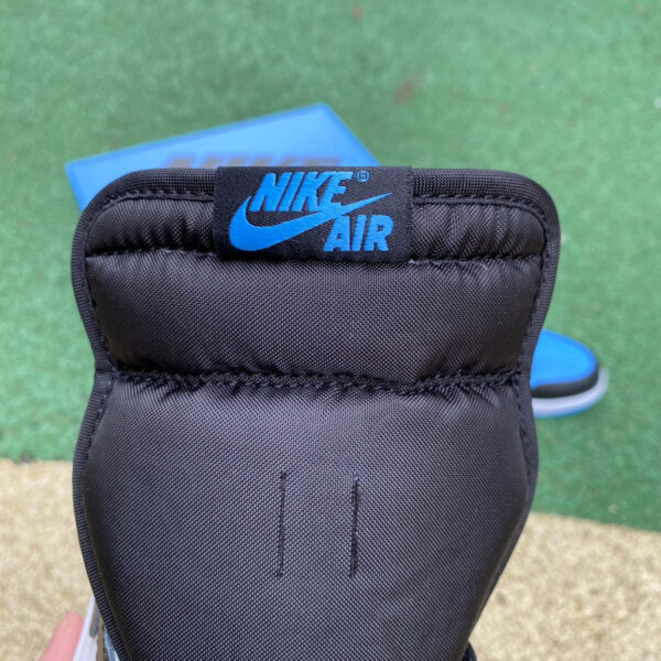 Black North Carolina University Blue Air Jordan - Image 9
