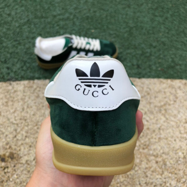 Gucci co-branded Adidas Green And White - Image 5