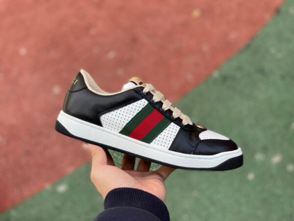 Gucci Low Top Black And White - Image 5