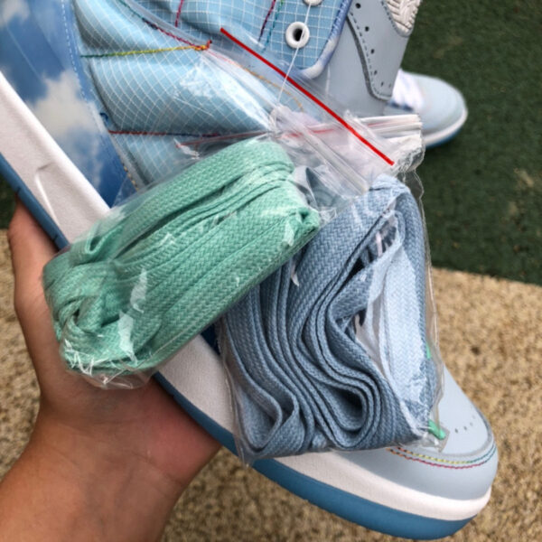 Sky Blue Balvin X Air Jordan - Image 8