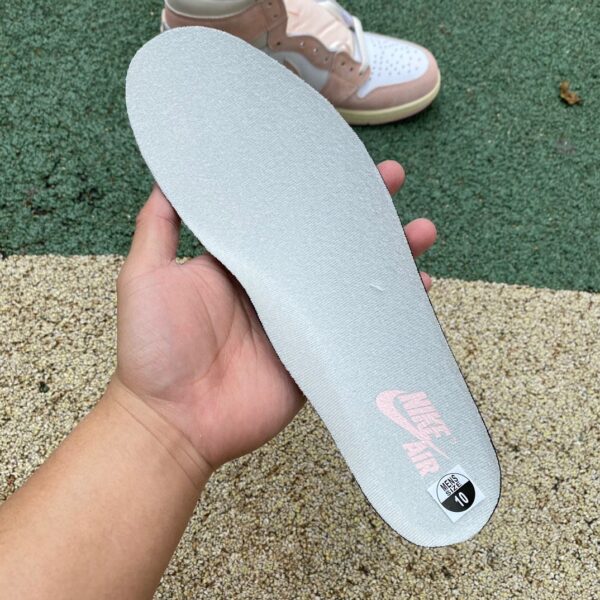 Washed White Pink Air Jordan - Image 15